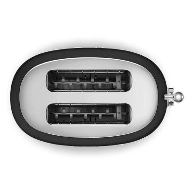 SMEG 50s Style Toaster in Black - TSF01BLMUS