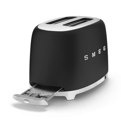 SMEG 50s Style Toaster in Black - TSF01BLMUS