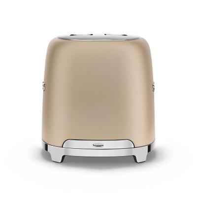 SMEG 50s Style Toaster in Champagne - TSF01CHMUS