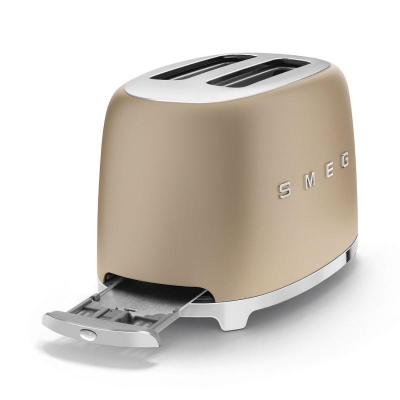 SMEG 50s Style Toaster in Champagne - TSF01CHMUS