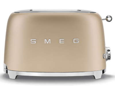 SMEG 50's Style Toaster in Champagne - TSF01CHMUS