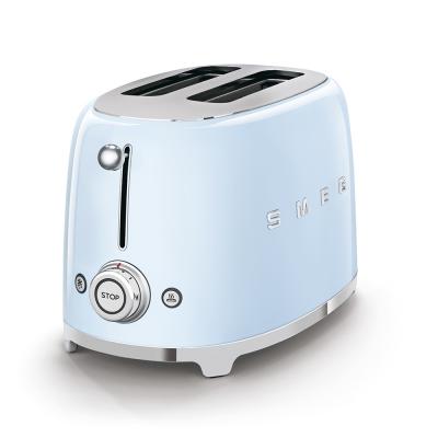 SMEG 50s Retro Style Aesthetic 2x2 Slice Toaster - TSF01PBUS