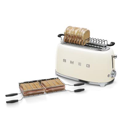SMEG TSF02CRUS 50s Retro Style Aesthetic 4x2 Slice Toaster