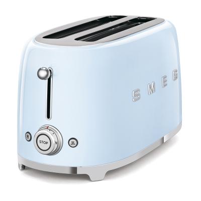 SMEG 50s Retro Style Aesthetic 4x2 Slice Toaster - TSF02PBUS