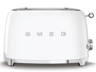 SMEG 50s Style Toaster in White - TSF01WHUS