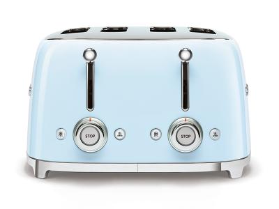 SMEG 50s Retro Style 4x4 Slice Toaster - TSF03PBUS
