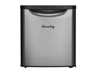 18" Danby 1.7 cu. ft. Capacity Contemporary Classic Compact Refrigerator - DAR017A3BSLDB