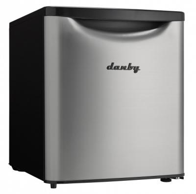 18" Danby 1.7 cu. ft. Capacity Contemporary Classic Compact Refrigerator - DAR017A3BSLDB