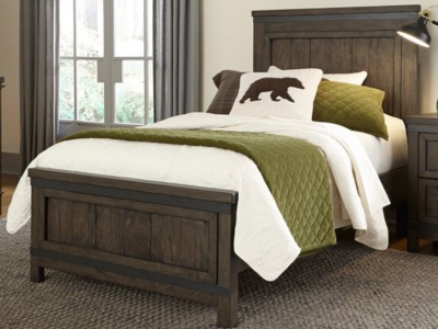 Thornwood Hills Twin Panel Bed - 759-YBR-TPB