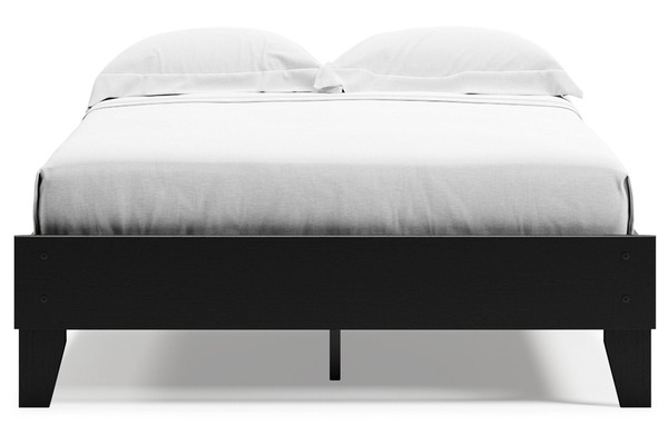 Signature Design by Ashley Finch Full Platform Bed in Black -  EB3392-112