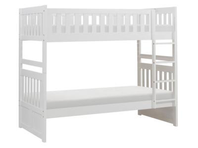 Galen Collection Twin Over Twin Bunk Bed - B2053W-TT-K