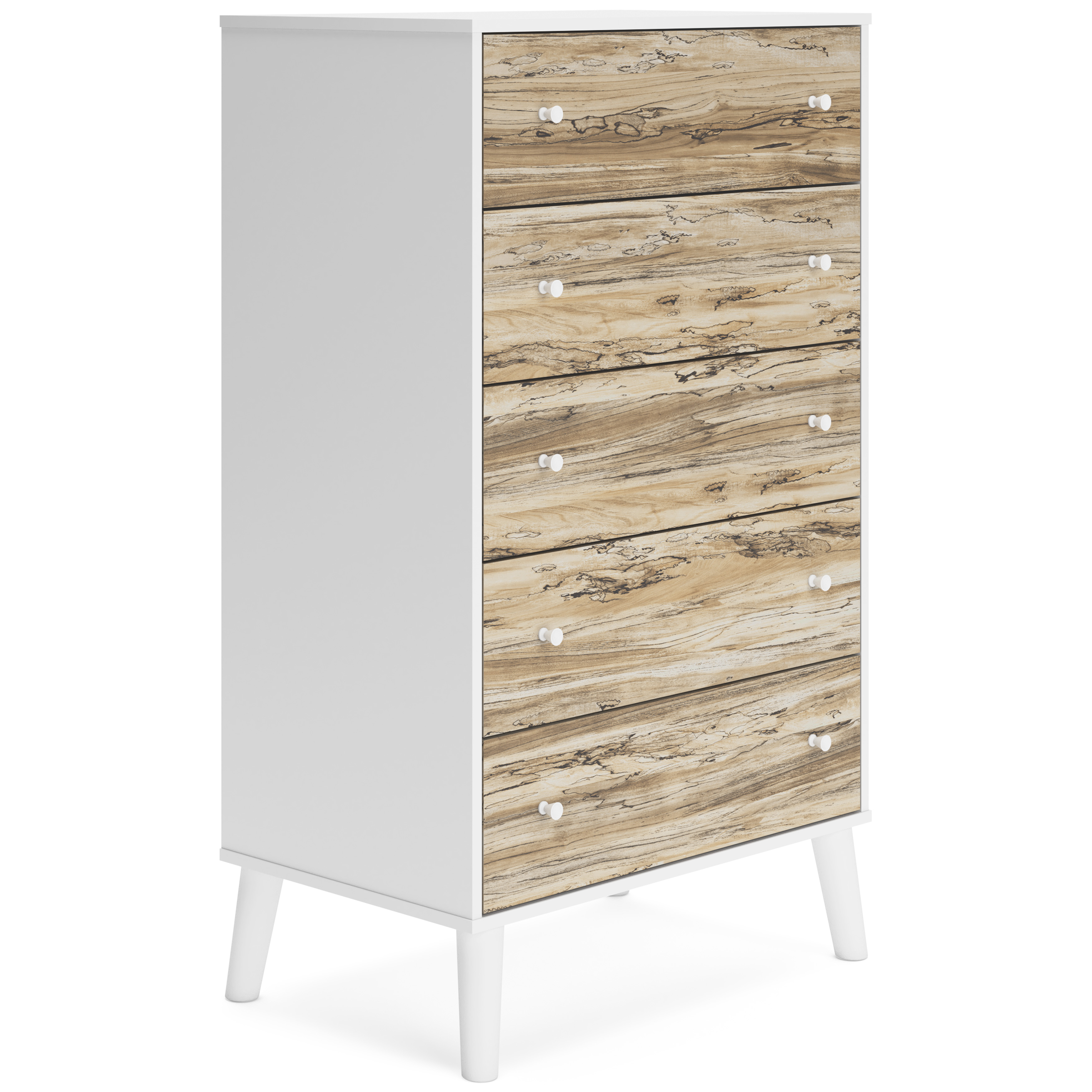 Signature Design by Ashley Piperton Five Drawer Chest EB1221-245 Two-tone Brown/White