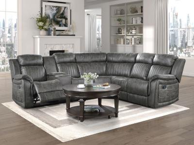 Kilmer 3pc Motion Sectional - M-9479BRG-SECT-K