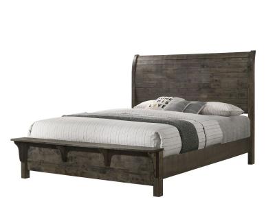 Rico Solid Wood Queen Bed - C8108A-QBED