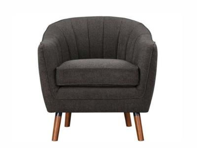 Charlie Collection Accent Chair - 1081CC-1 Dark Gray