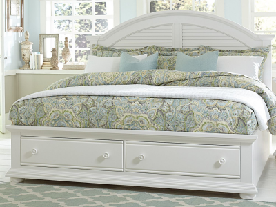 Liberty Furniture Summer House I Queen Storage Bed - 607-BR-QSB