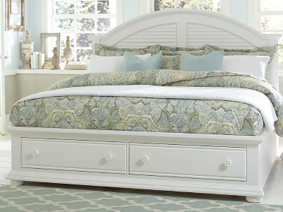 Liberty Furniture Summer House I King Storage Bed - 607-BR-KSB