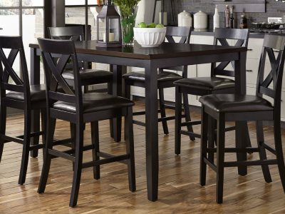 Liberty Furniture Thornton 7 Piece Gathering Table Set - 464-CD-7GTS