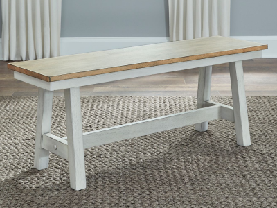 Liberty Furniture Lindsey Farm Backless Bench (RTA) - 62WH-C9000B