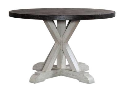 Willowrun Pedestal Table - 619-DR-PED