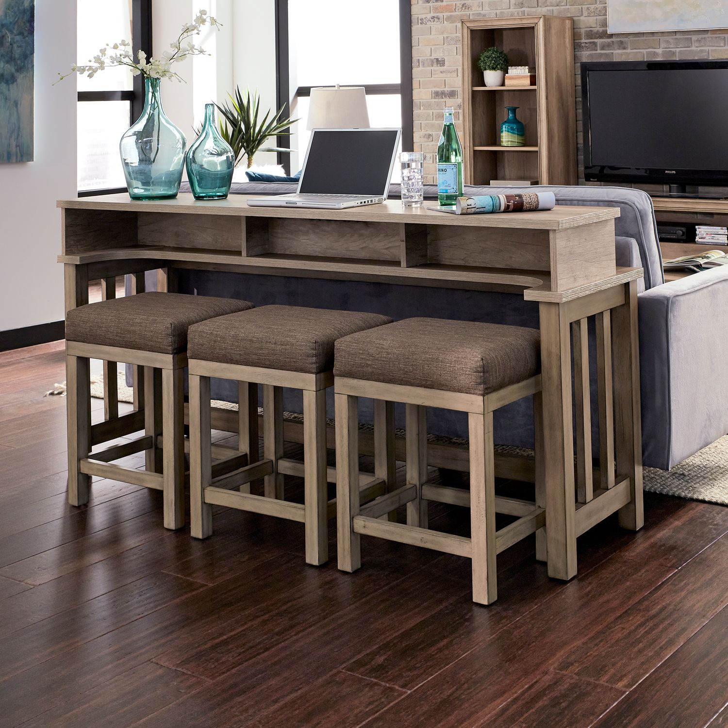 3 piece console clearance table set