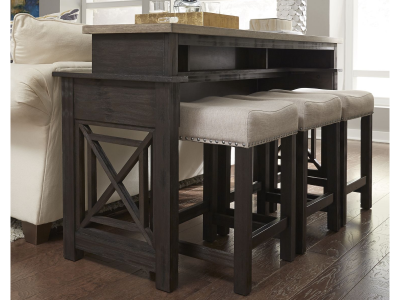 Liberty Furniture Heatherbrook Console Bar Table - 422-OT7436