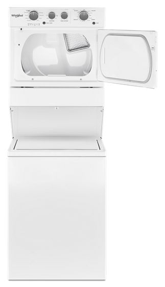 Ge gas shop stacked laundry center