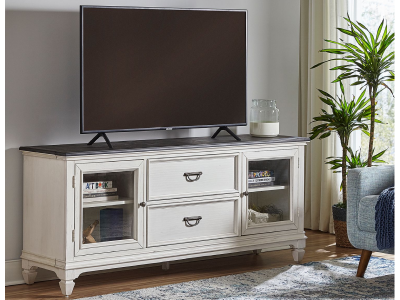 Liberty Furniture Allyson Park Entertainment TV Stand - 417-TV72