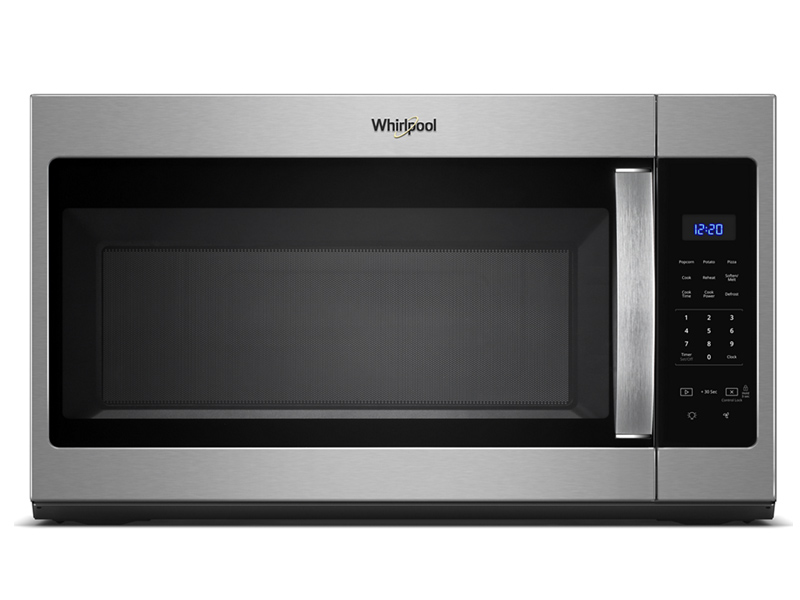 30" Whirlpool 1.7 Cu. Ft. Microwave Hood Combination With Electronic Touch Controls - YWMH31017HZ