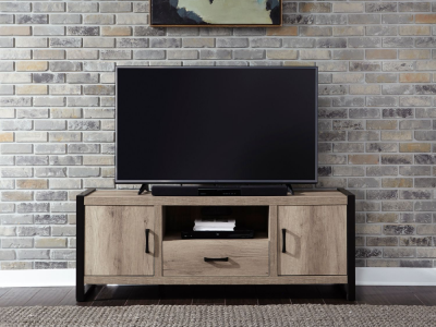 Liberty Furniture Sun Valley 64 Inch TV Console with Faux Metal - 439-TV64