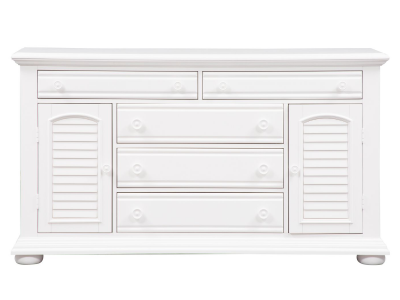 Summer House I 2 Door 5 Drawer Dresser - 607-BR32