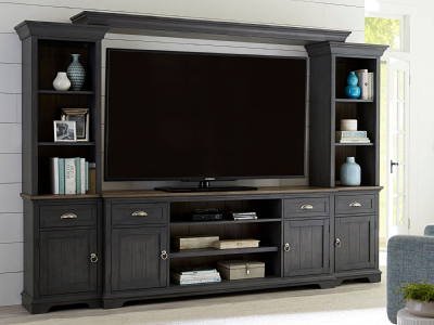 Liberty Furniture Ocean Isle Entertainment Center with Piers - 303G-ENTW-ECP