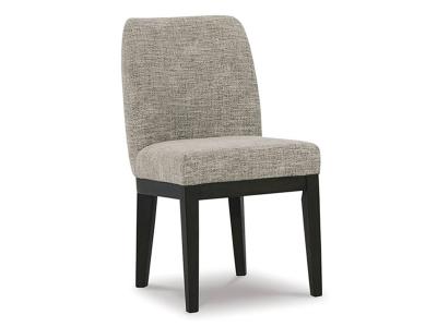 Signature Design by Ashley Burkhaus Dining UPH Side Chair D984-01 Dark Brown