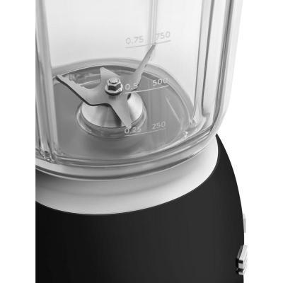 SMEG Retro 50s Style Table Blender in Black - BLF03BLUS