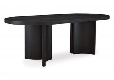 Rowanbeck Oval Dining Room Table - D821-25