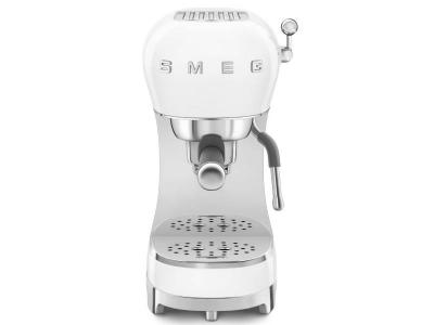 SMEG Espresso Manual Coffee Machine Retro-style - ECF02WHUS