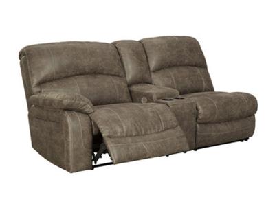 Ashley Furniture Segburg LAF REC Power Sofa w/Console 3430359 Driftwood