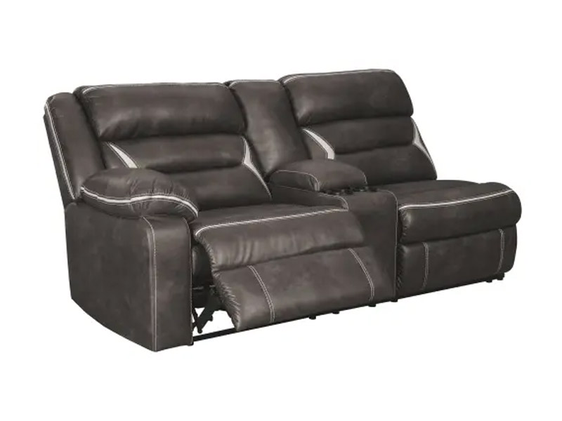 Ashley Furniture Kincord LAF REC Power Sofa w/Console 1310459 Midnight