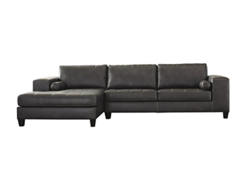 Ashley Furniture Nokomis LAF Corner Chaise 8772116 Charcoal