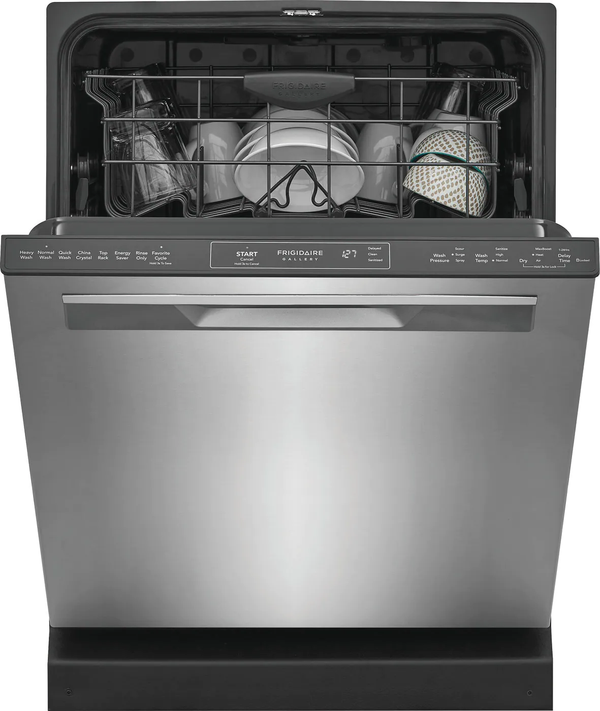 24" Frigidaire Gallery Built-In Dishwasher in Stainless Steel - GDPP4517AF