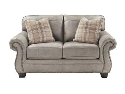 Olsberg Fabric Loveseat in Steel -  4870135