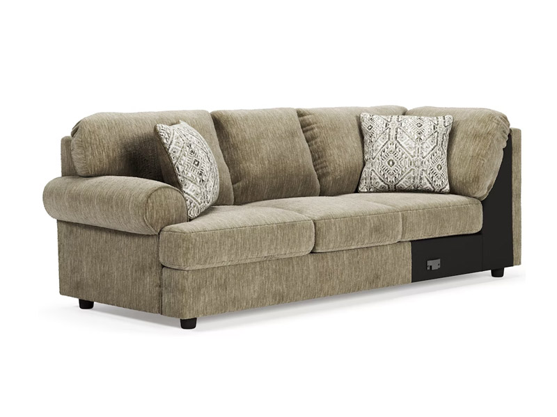 Ashley 5640217 Furniture Hoylake RAF Corner Chaise Chocolate