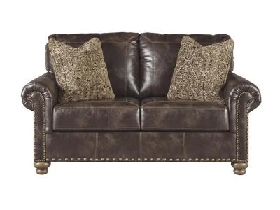 Nicorvo Loveseat in Coffee - 8050535 