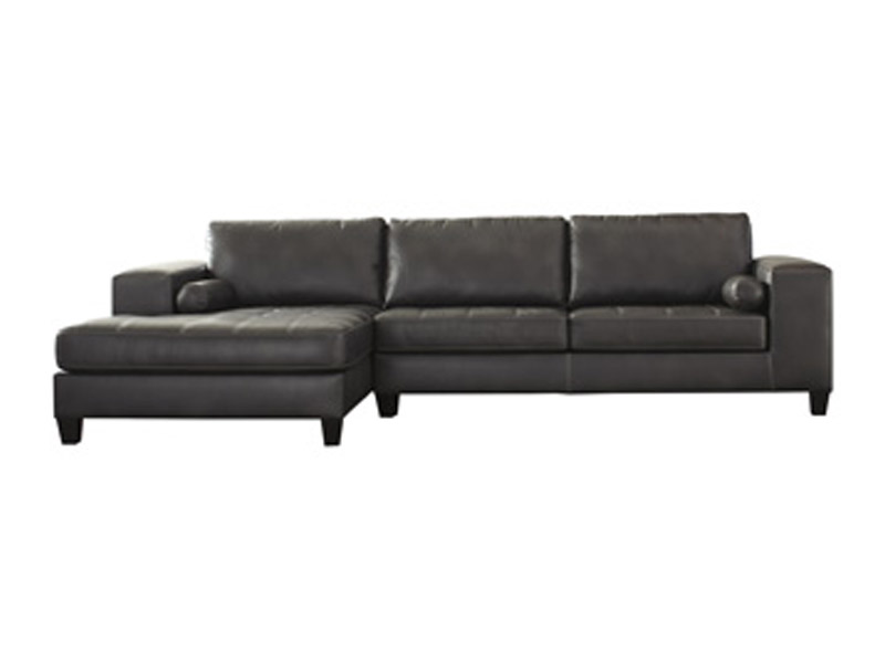 Ashley Furniture Nokomis RAF Sofa 8772167 Charcoal