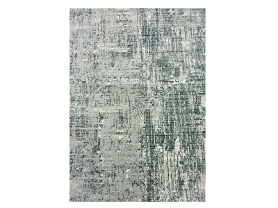 ABRUZZO Collection 31700 Sterling 7'X10' Rug Made of Polypropylene - C60STER3170071