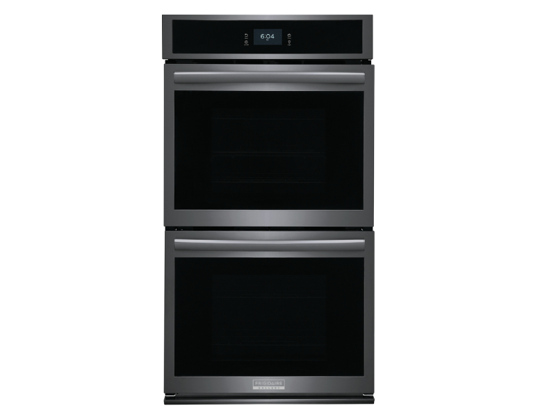 27" Frigidaire Gallery 7.6 Cu. Ft. Double Electric Wall Oven With Total Convection In Black Stainless Steel - GCWD2767AD