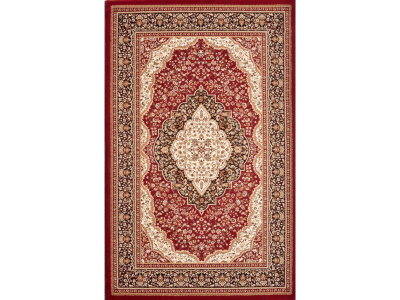 Waldorf Collection 4367 Ruby 8'x11' Area Rug Made of Polypropylene - O55RUBY436781