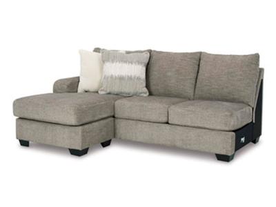 Signature by Ashley LAF Sofa Chaise/Creswell/Stone 1530502
