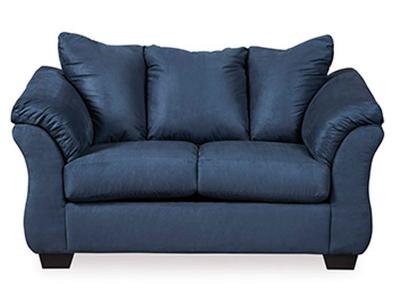 Darcy Loveseat in Blue - 7500735 