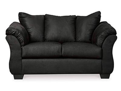 Signature by Ashley Loveseat/Darcy/Black 7500835